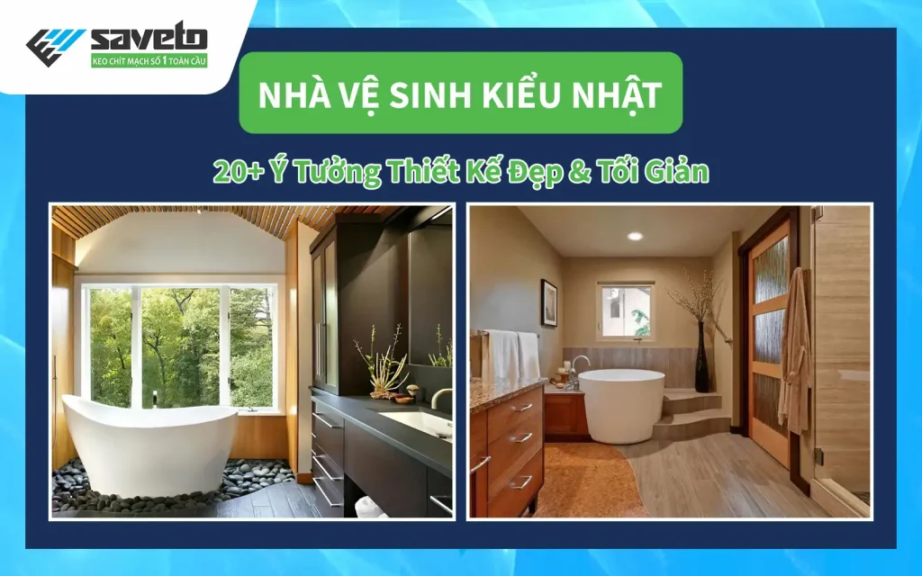 20+ Ý Tưởng Thiết Kế Nhà Vệ Sinh Kiểu Nhật Đẹp & Tối Giản