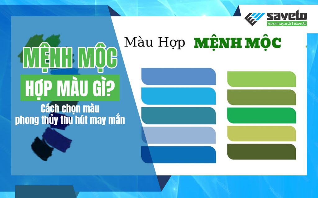 Mệnh mộc hợp màu gì? Cách chọn màu phong thủy thu hút may mắn