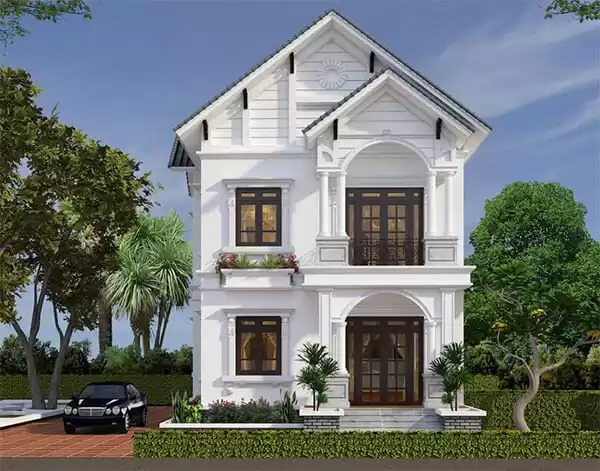 mẫu nhà 2 tầng đẹp