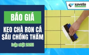 Keo chà ron cá sấu chống thấm