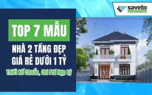 Mẫu nhà 2 tầng đẹp