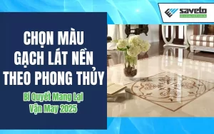 Chọn màu gạch lát nền theo phong thủy