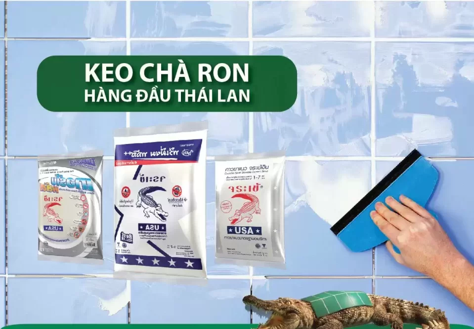 keo chà ron cá sấu chống thấm