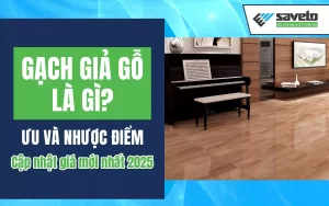 Gạch giả gỗ