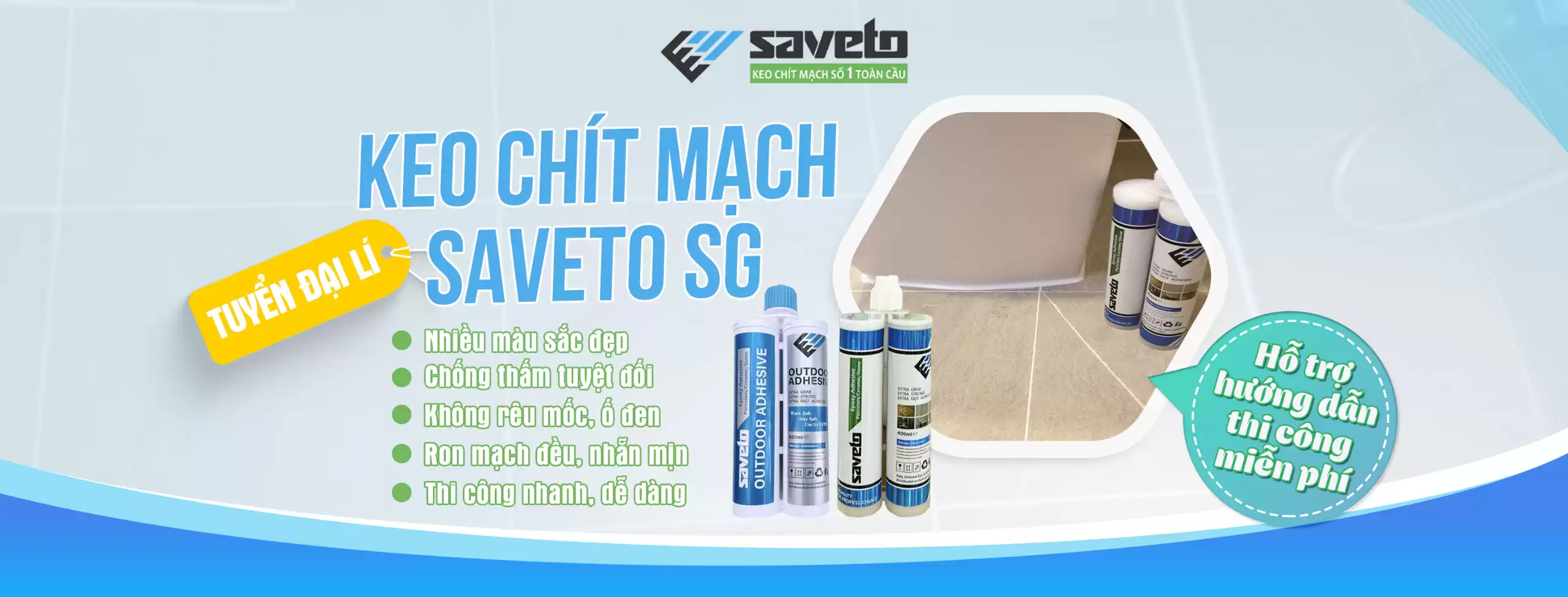 Keo chít mạch là gì và tại sao lại cần thiết trong xây dựng