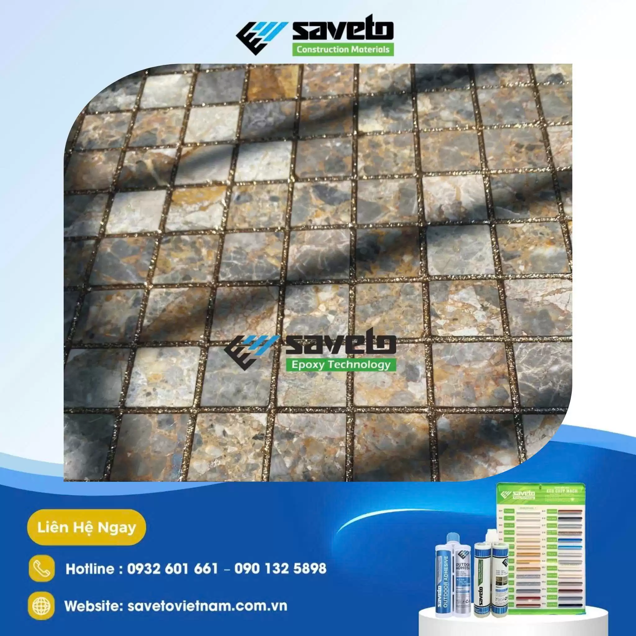 Ưu điểm của keo chít mạch Saveto