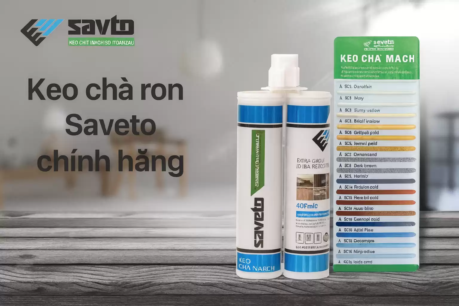Keo chà ron Saveto chính hãng