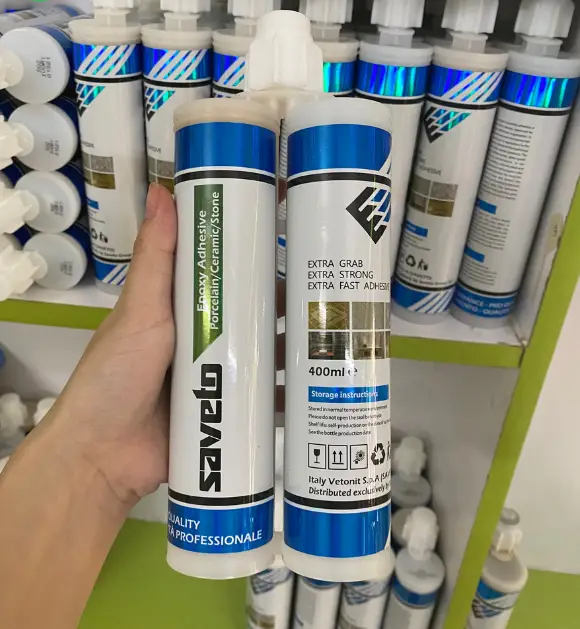 Keo Chà Ron Saveto (Ý) – Vua Epoxy 2 Thành Phần