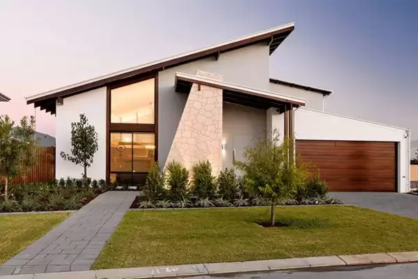 Mái lệch phong cách Bắc Âu hiện đại