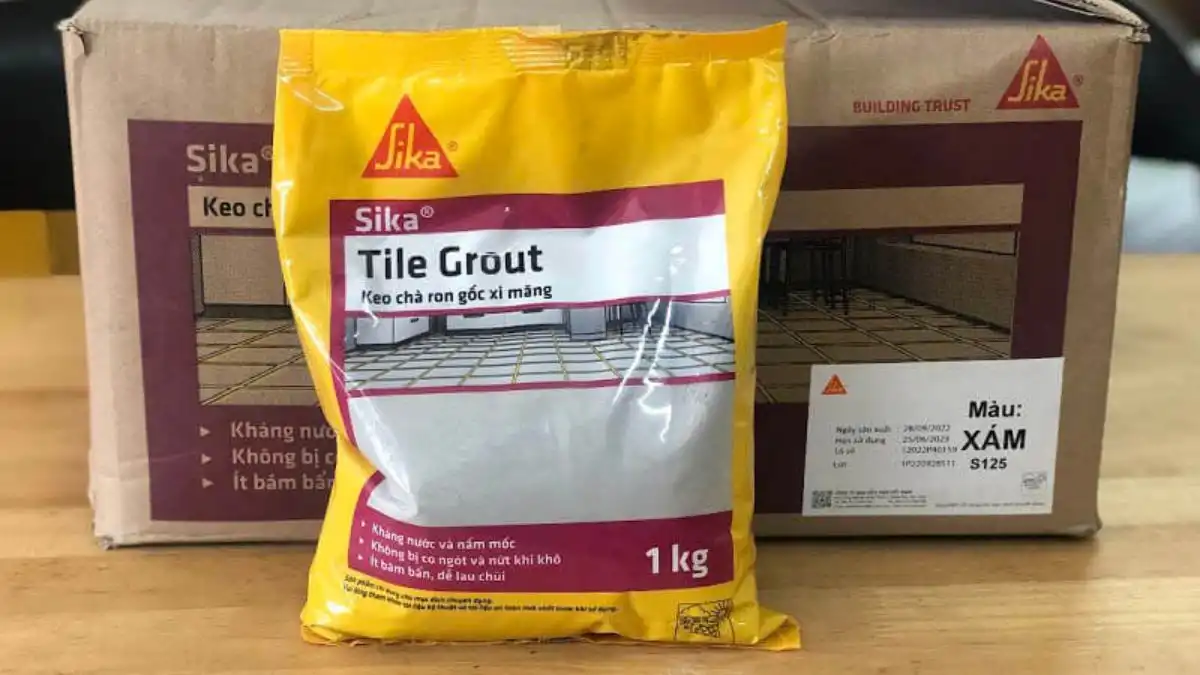 Keo chà ron gốc xi măng