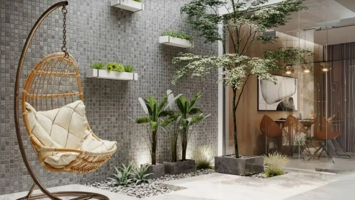 Gạch mosaic tạo ra những họa tiết độc đáo, mang đến sự tinh tế cho không gian.