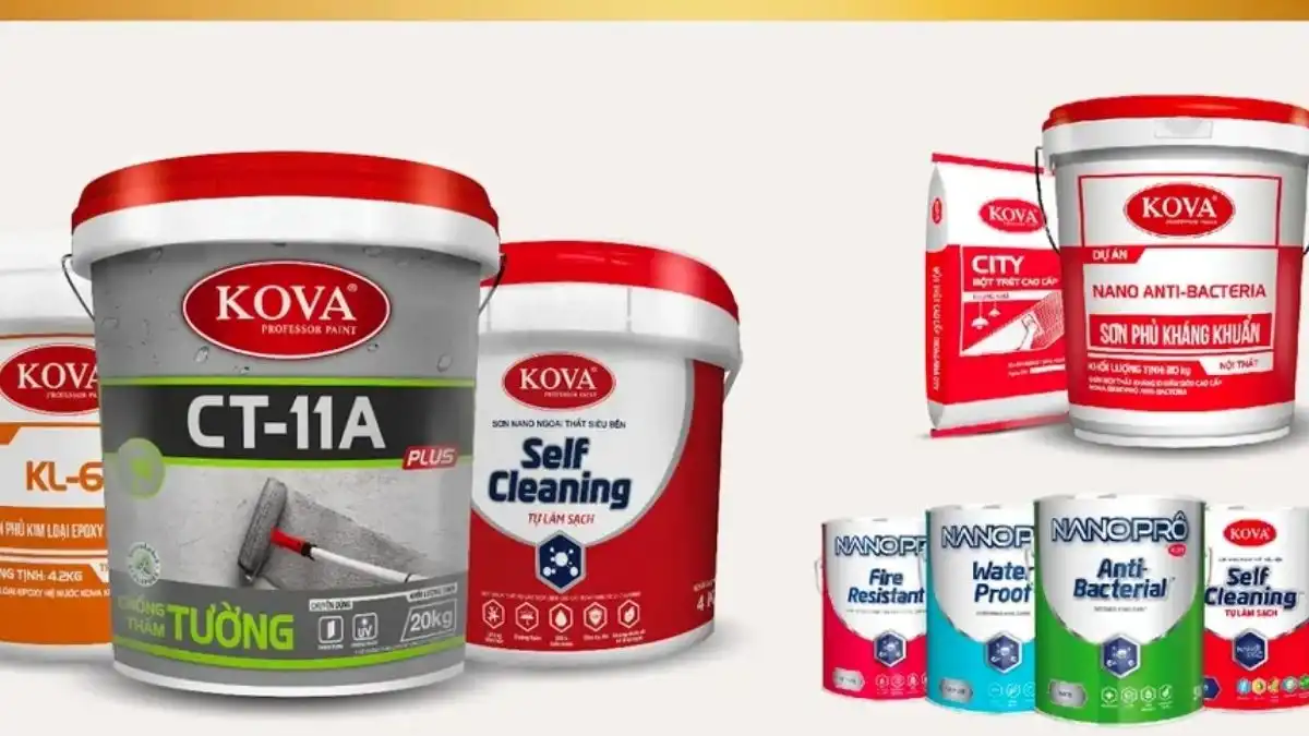 Sơn Tốt Nhất Hiện Nay - KOVA